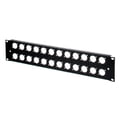 Thon Rack Panel 2U 24XLR 90°