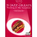 Music Sales 20 Jazz Greats (Alto-Sax)