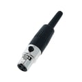 Thomann SK039 Female Mini XLR 3p.