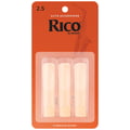 DAddario Woodwinds Rico Alto Sax 2.5 - 3-Pack