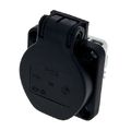 PCE Mounting Power Socket Black