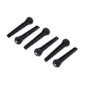 Harley Benton Bridge Pin Set Black Dot
