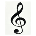 Design-Studio Worms Sticker Treble Clef 2 Anth.