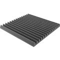 Auralex Acoustics 2" Studiofoam Wedges Charcoal