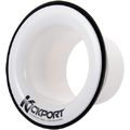 Kick Port Bass Drum Insert Booster White