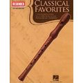 Hal Leonard Classical Favorites f.Recorder
