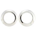 Bass Drum O's 2" Chrome round HC2