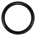Bass Drum O's 4" Black round HBL4