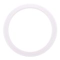 Bass Drum O's 4" White round HW4