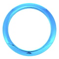 Bass Drum O's 4" Blue Chrome round HCB4