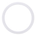 Bass Drum O's 5" White round HW5