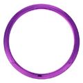 Bass Drum O's 6" Purple Chrome round HCP6