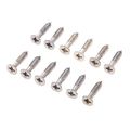 Harley Benton Parts Pickguard Screws Chrome