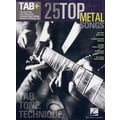 Hal Leonard Tab+25 Top Metal Songs