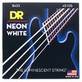 DR Strings HiDef White Neon Bass 45/105