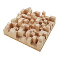 the t.akustik Diffusor Manhattan wood