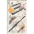 Music Sales Pocket Notepad: Flute