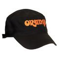 Orange Cadet Hat Black Orange Logo
