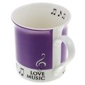 Music Sales Mug Love Music Purple