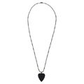 Timber Tones Necklace with Plectrum Black