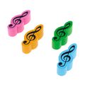 A-Gift-Republic Eraser Violin Clef 4er Set