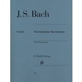 Henle Verlag Bach Two Part Inventions