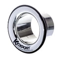 Kick Port Bass Drum Insert Booster Chrom