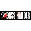 Bandshop Sticker Bass Harder