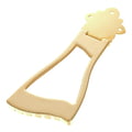 Harley Benton Parts Hollowbody Tailpiece