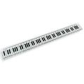 A-Gift-Republic White Ruler with Keyboard