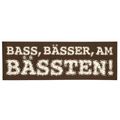 Bandshop Sticker Bass, Bässer am