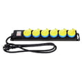 Varytec multiple outlet strip six-way