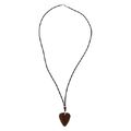 Timber Tones Necklace Purple Heart