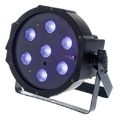 Cameo Flat PAR Can 1 UV 7 x 3W IR BK
