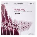 Bow Brand Burgundy 4th G Gut Str. No.27