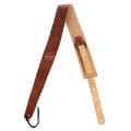 Taylor Chocolate Suede Logo Strap