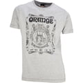 Orange T-Shirt Crest Grey M