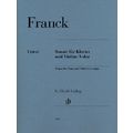 Henle Verlag Franck Violin Sonata A major