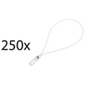 Stairville Spannfix Ø 4mm White 250 pcs.