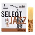 DAddario Woodwinds Select Jazz Unfiled Alto 2M