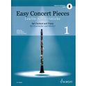 Schott Easy Concert Pieces Clarinet 1