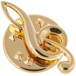 Art of Music Pin Treble Clef Small