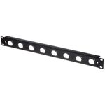 Thon Rack Panel 1U 8XLR 90°