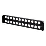 Thon Rack Panel 2U 24XLR 90°