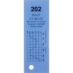 Q-Max Filter Roll 202 Half C.T. Blue