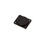 Adam Hall 7839 Plastic Blank Panel blk