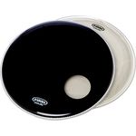 Evans 22" Bass Drum Head Set Black