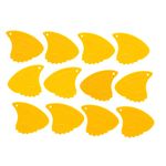 Sharkfin Pick Relief Medium Yellow
