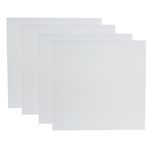 the t.akustik Basotect 50 100/100 White 4pcs