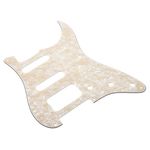 Fender Pickguard HSS White Moto